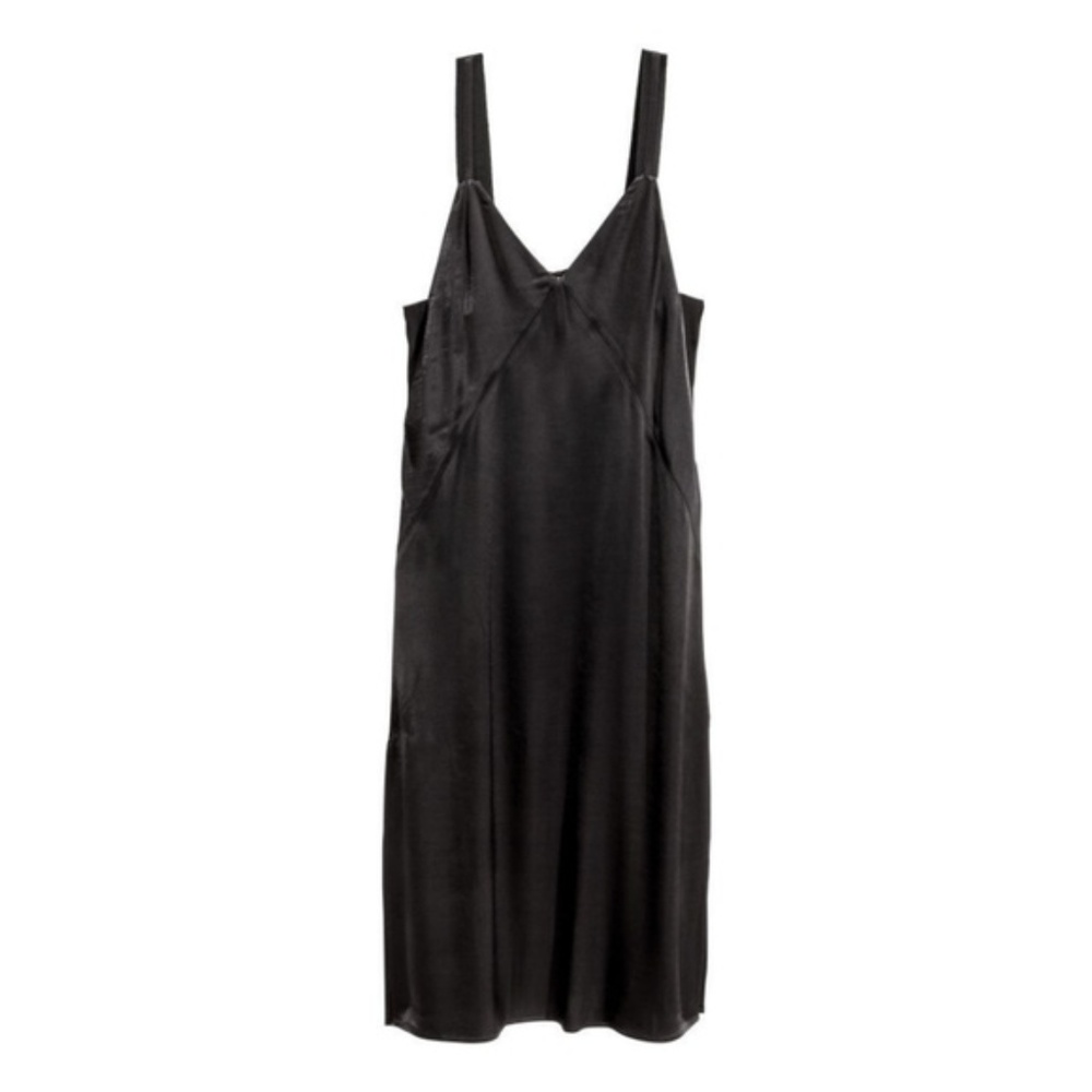 Black Satin Dress